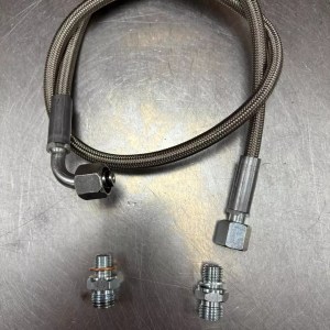 Braided Turbo Oil Feed Pipe Hose 1.9 TDI PD & 2.0 TDI
