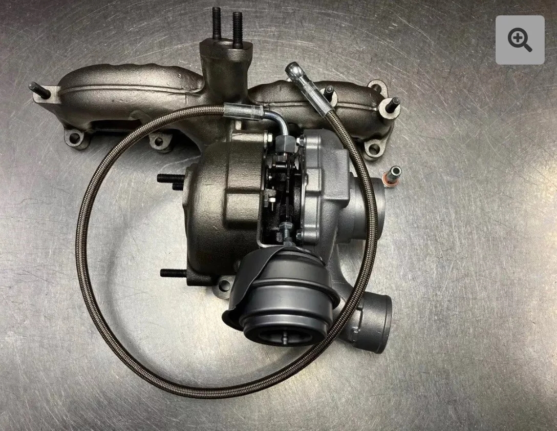 Braided Turbo Oil Feed Pipe Hose 1.9 TDI PD & 2.0 TDI - Image 2