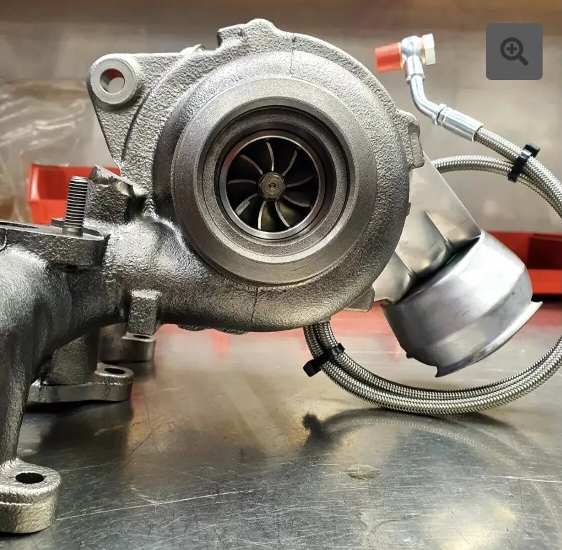 GT1756 250HP Direct Fit Hybrid Turbo PD105 BLS VW Golf Caddy Audi A3 1.9PD TDI - Image 4