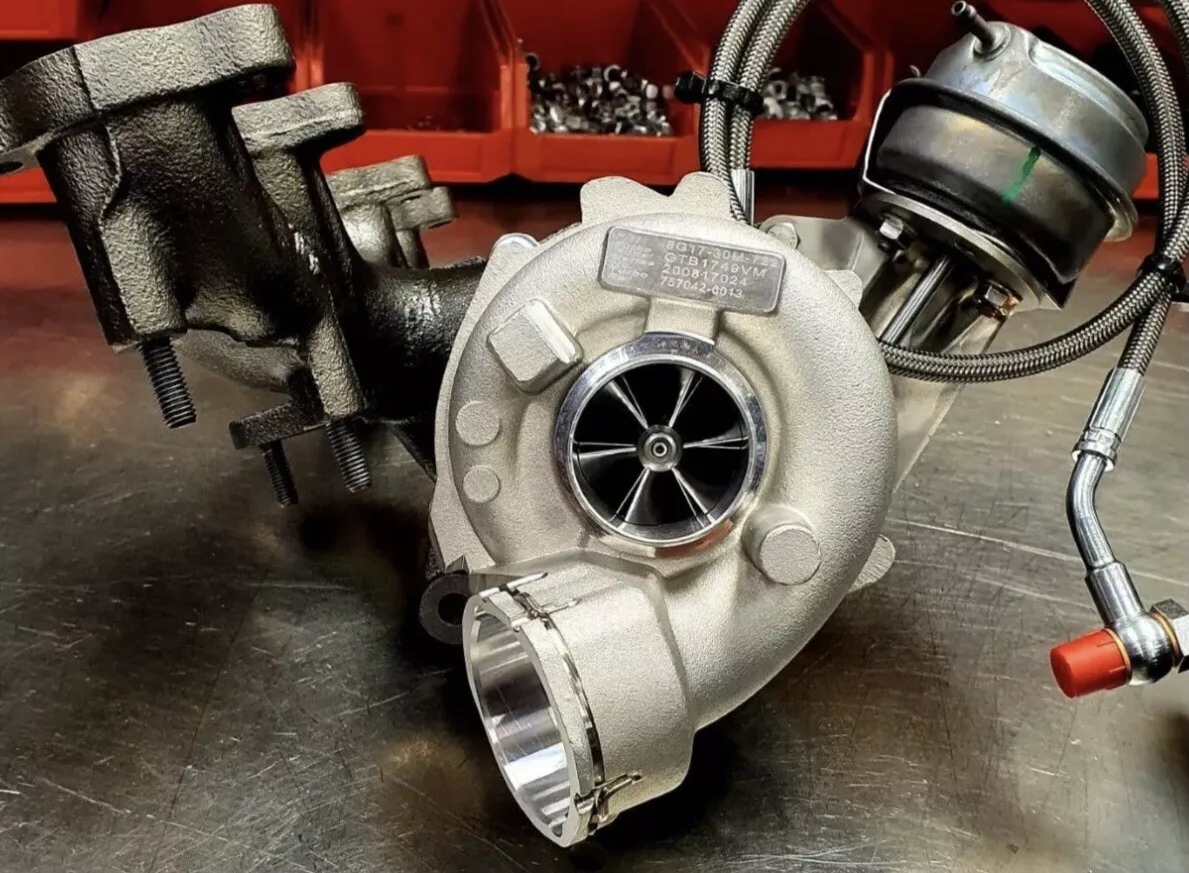 GT1752 240HP Direct Fit Hybrid Turbo PD105 BLS VW Golf Caddy Audi A3 1.9 PD TDI - Image 4